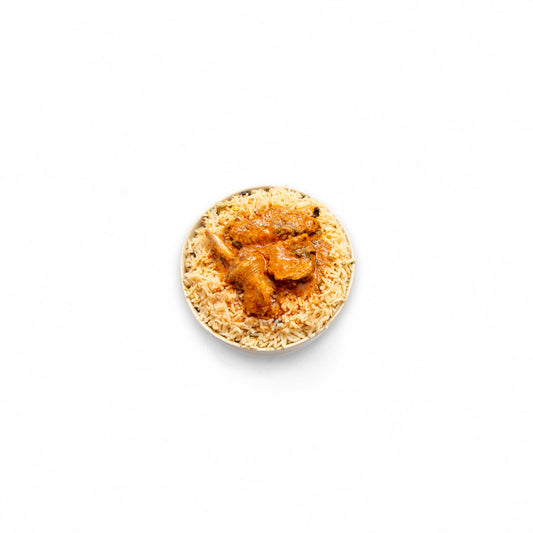 Bagara Rice with Country Chicken