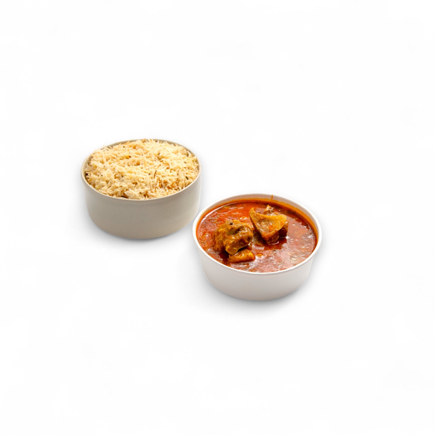 Bagara Rice with Mutton Dalcha