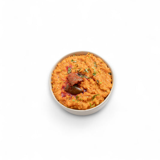 Dal Rice with Mango Pickle